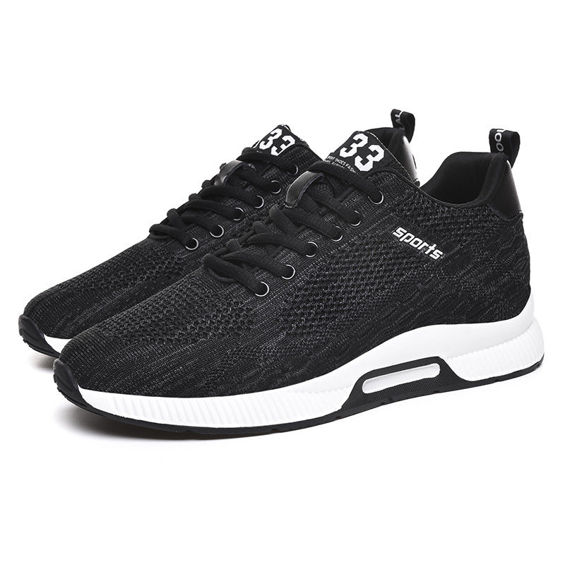 Elevateshooes Sprint Höhensneaker – Schwarz, 37