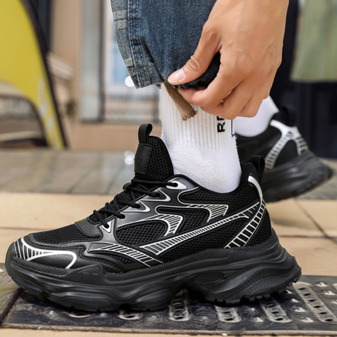 Elevateshooes Superfly Höhensneaker – Weiß, +6 cm, 37