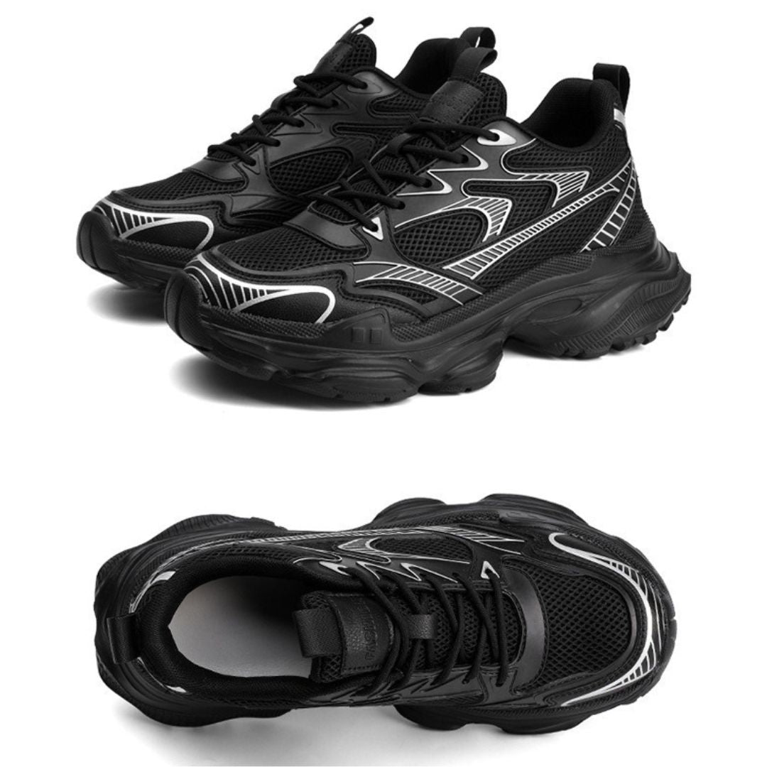 Elevateshooes Superfly Höhensneaker – Weiß, +6 cm, 39