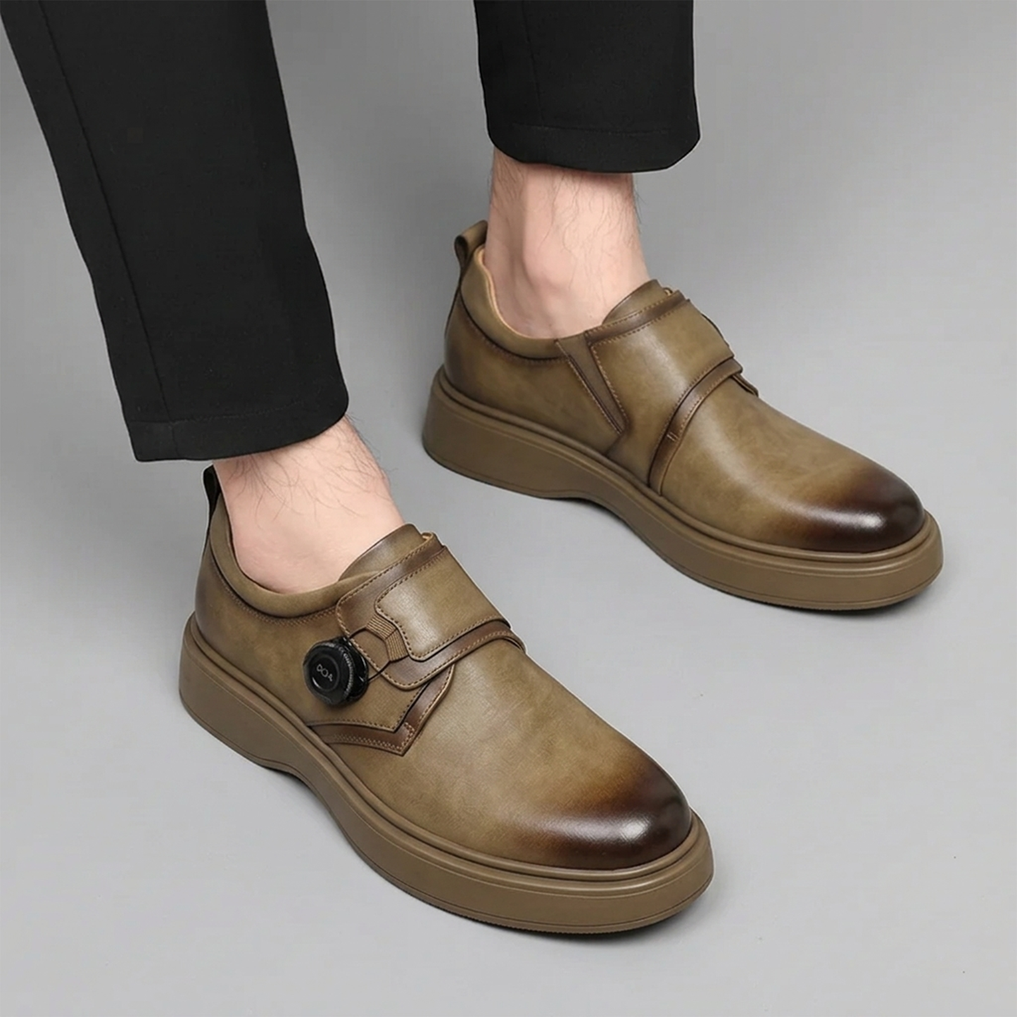 Elevateshooes Toronto Business-Schuhe – Schwarz, 43