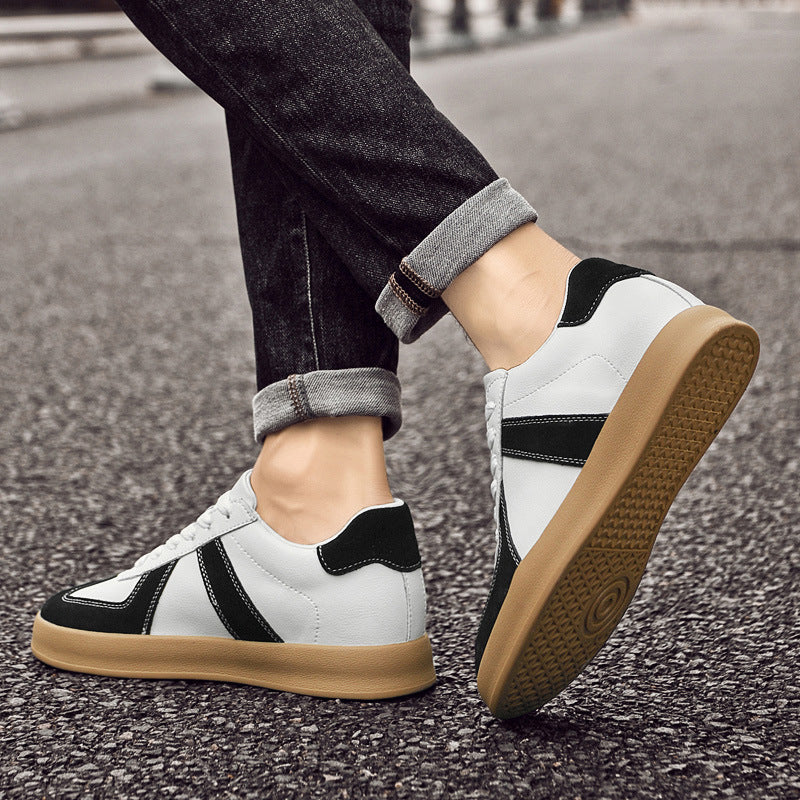 Elevateshooes Urban Höhensneaker – Weiß/Schwarz, +6 cm, 38