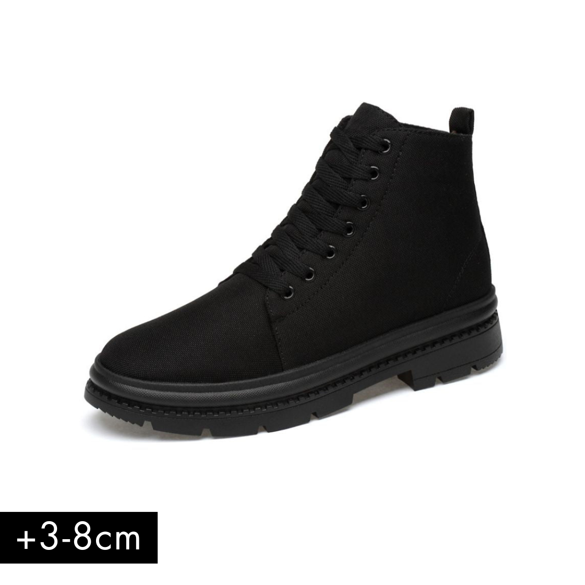 Elevateshooes Cozy Business-Schuhe – Schwarz, +8 cm, 37